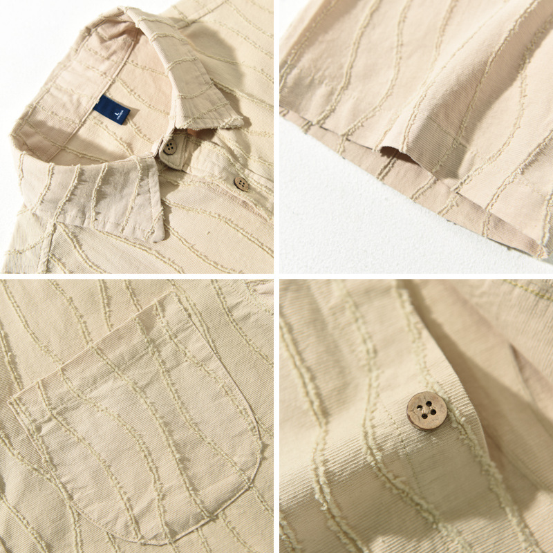 Pierre Laurent Textured Shirt