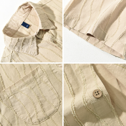 Pierre Laurent Textured Shirt
