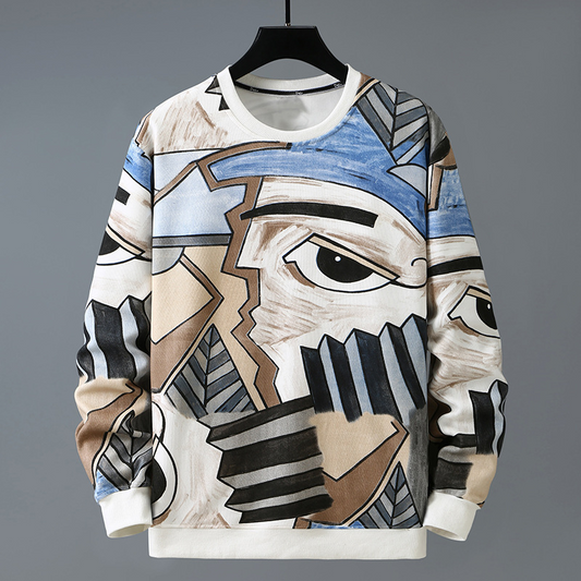 Cubist Daydream Crewneck Sweater
