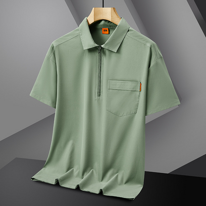 Jules Mercer Zip Polo