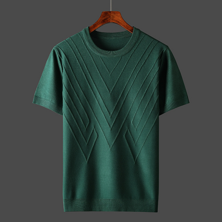 Liam Chevron Knit Tee