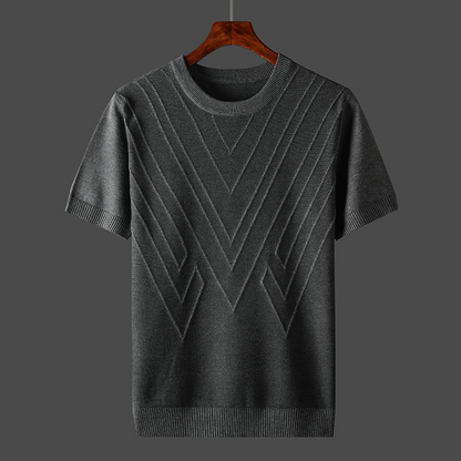 Liam Chevron Knit Tee
