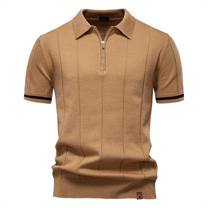 Emiliano Quarter-Zip Polo