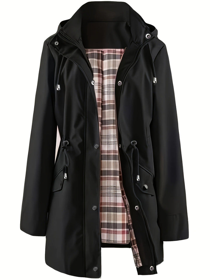 🔥Solid Color Casual Jackets, Waterproof and Windproof Jackets, Hooded Windbreakers