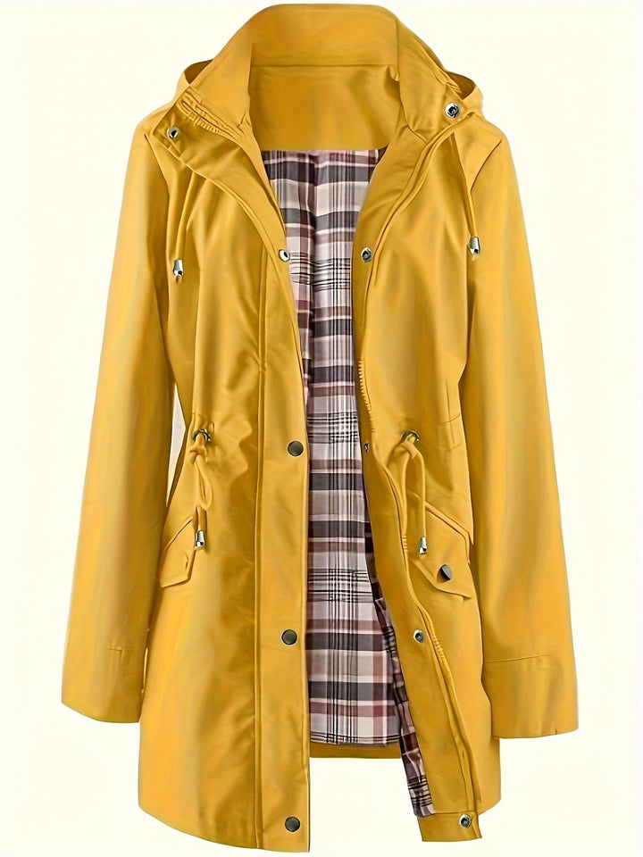 🔥Solid Color Casual Jackets, Waterproof and Windproof Jackets, Hooded Windbreakers