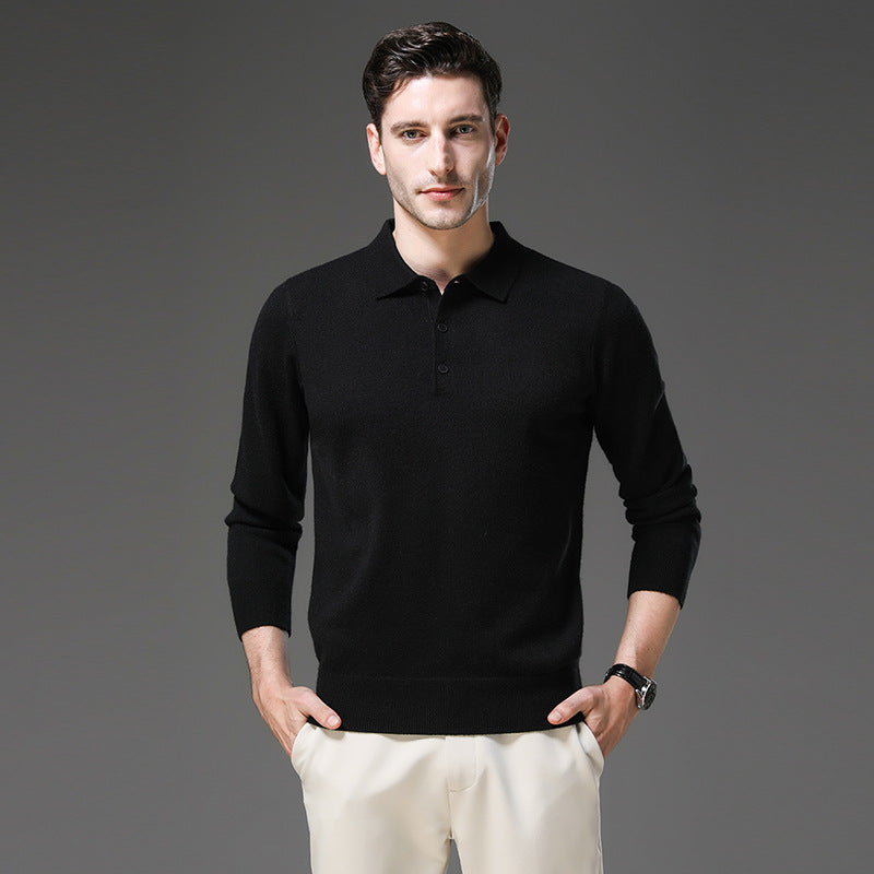 Old Money Elite Cashmere Polo