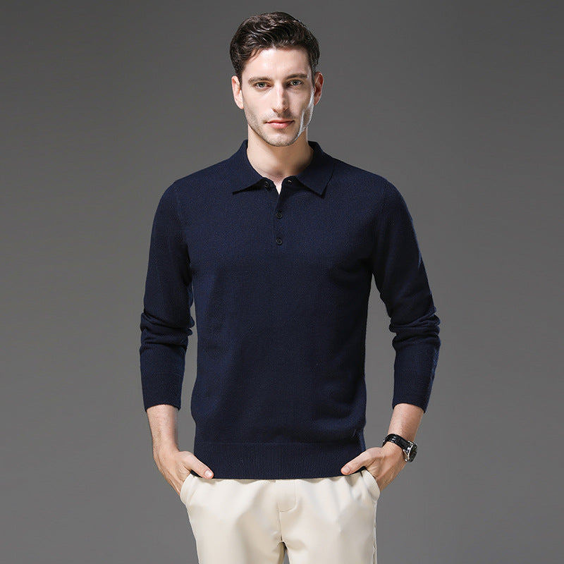 Old Money Elite Cashmere Polo