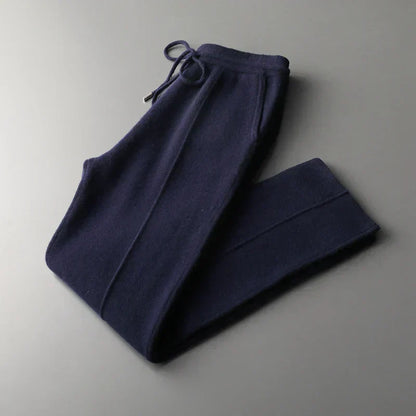 Old Money 100% Cashmere Wool Trousers