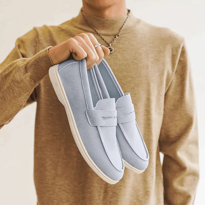 Elio Bay Suede Loafers