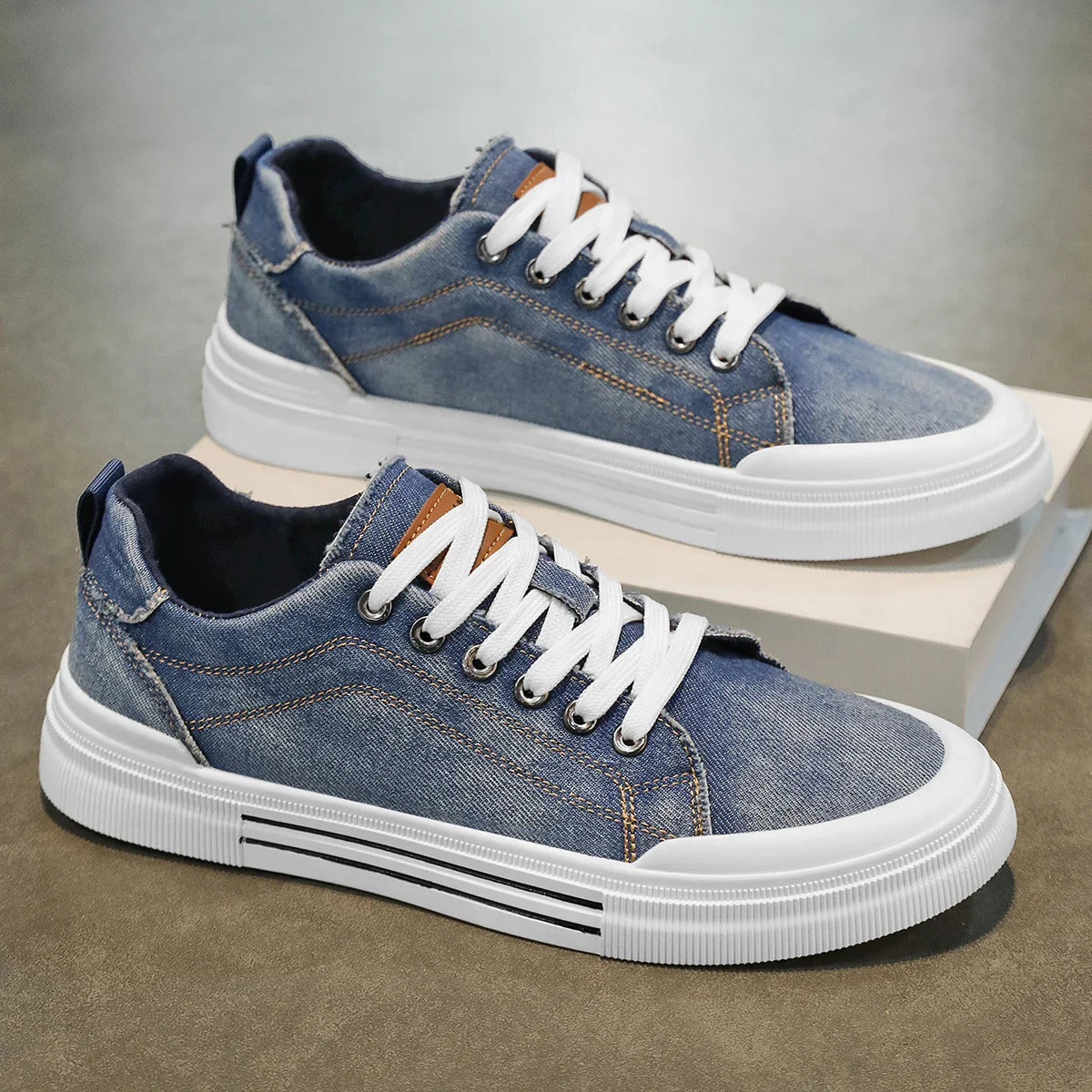 Brooks Denim Sneakers