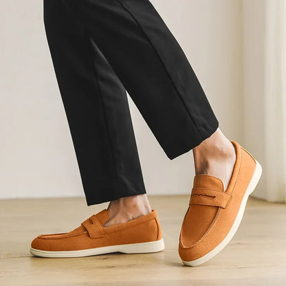Elio Bay Suede Loafers
