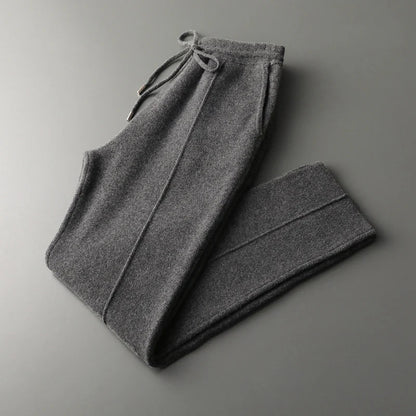 Old Money 100% Cashmere Wool Trousers