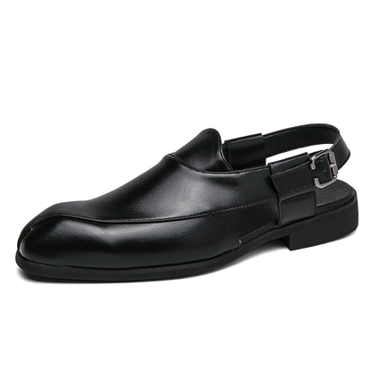 Cambridge Leather Cutout Loafers