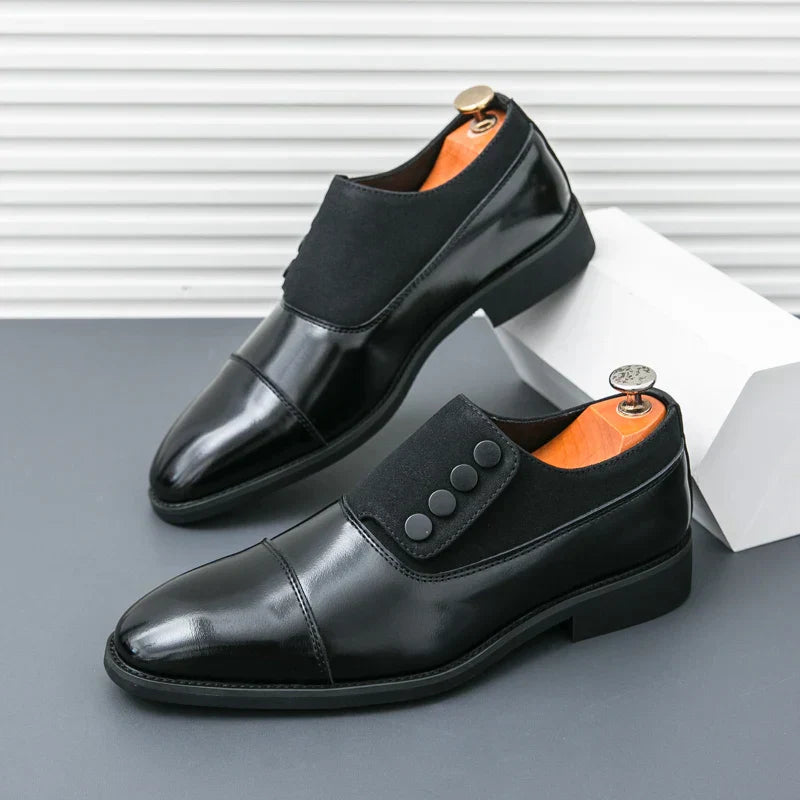 Alessandro Verdi Leather Derby Shoes
