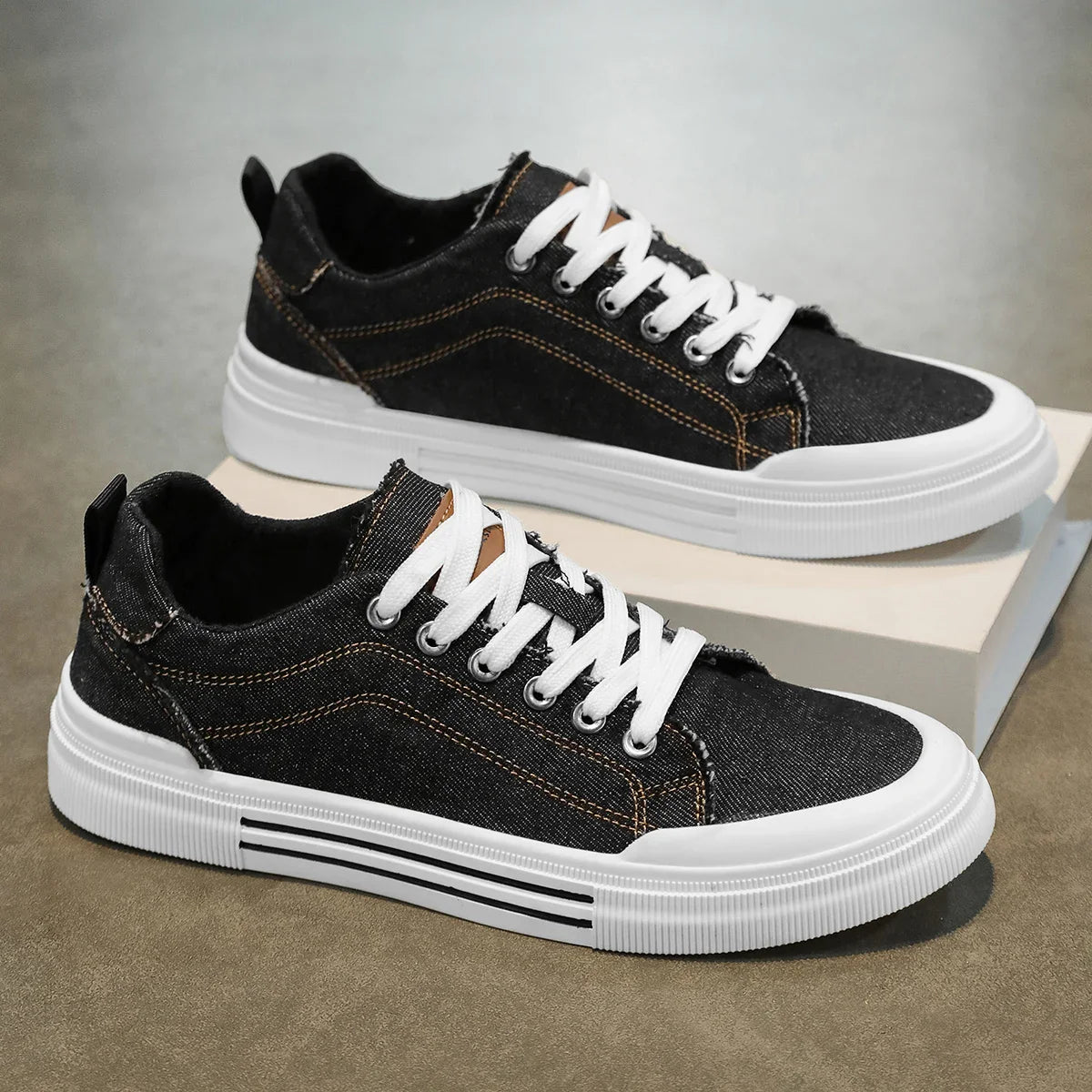 Brooks Denim Sneakers