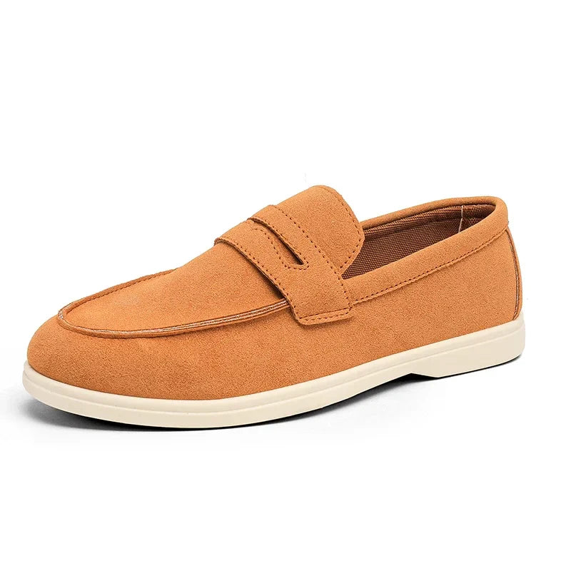 Elio Bay Suede Loafers