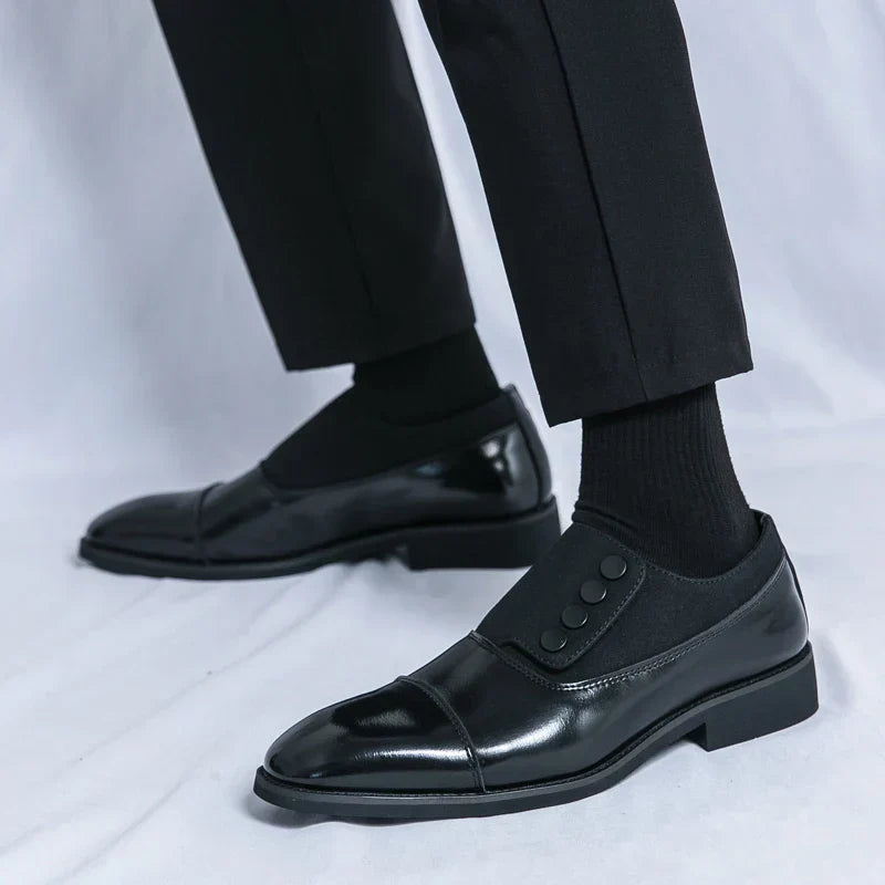 Alessandro Verdi Leather Derby Shoes