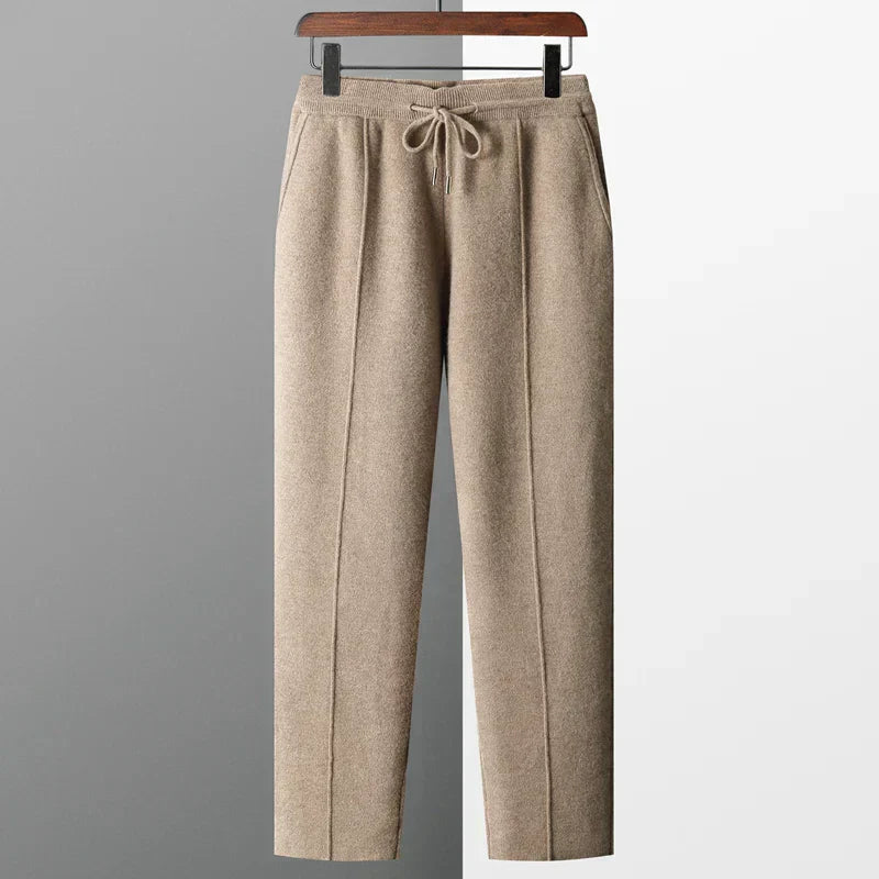 Old Money 100% Cashmere Wool Trousers