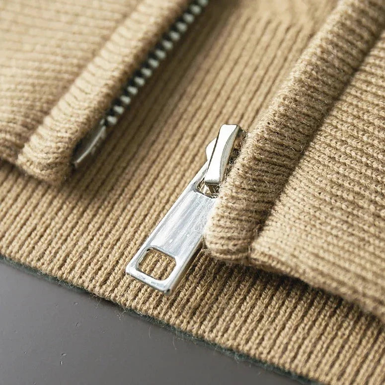 Amari Cashmere Knitted Cardigan