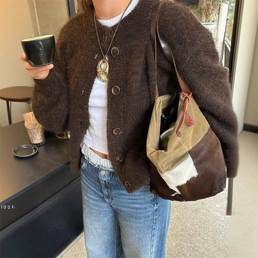 Amy - Button-Up Cardigan