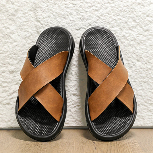 Viento Leather Sandals