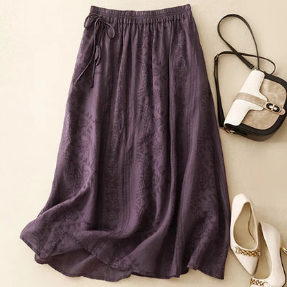 MARGAUX FLORAL MIDI SKIRT