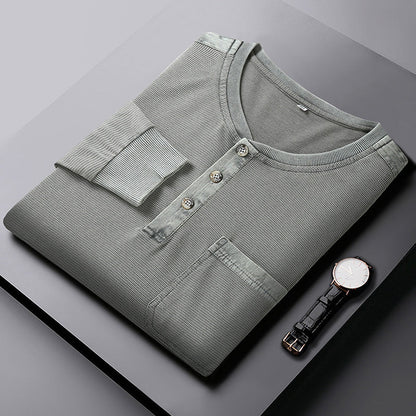 Hampton Waffle Henley Shirt