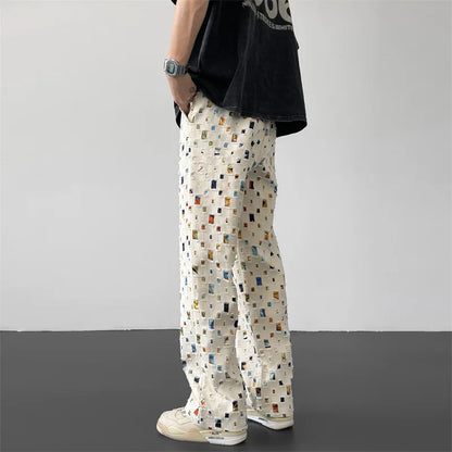 MOSAIC - STRAIGHT FIT PANTS