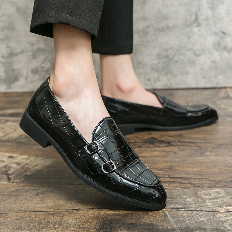 Oliver Crown Leather Loafers