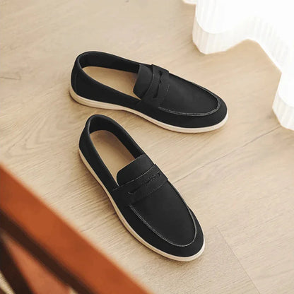 Elio Bay Suede Loafers