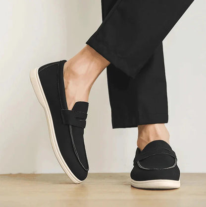 Elio Bay Suede Loafers