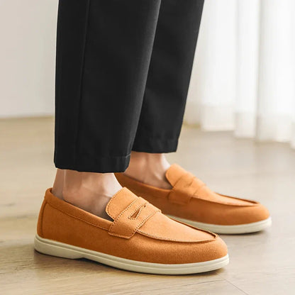 Elio Bay Suede Loafers