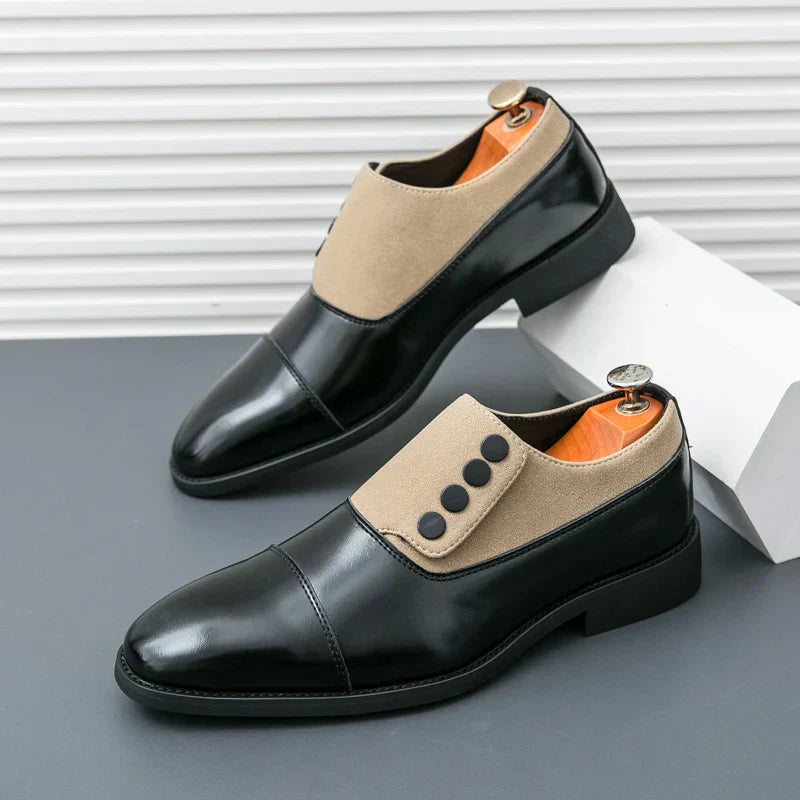 Alessandro Verdi Leather Derby Shoes