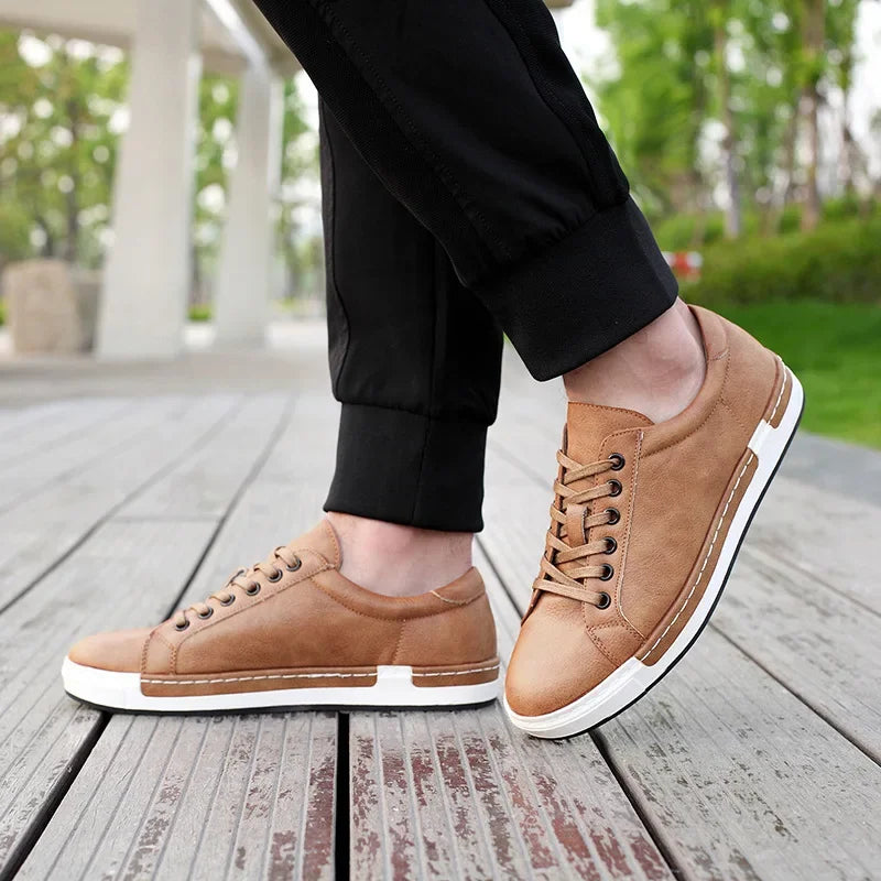 Grayson Leather Sneakers