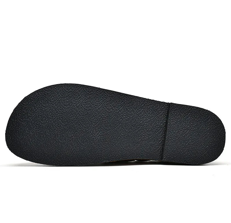 Giovanni Marconi Buckled Leather Loafers