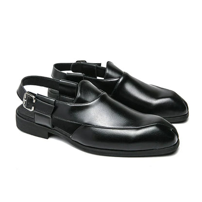 Cambridge Leather Cutout Loafers