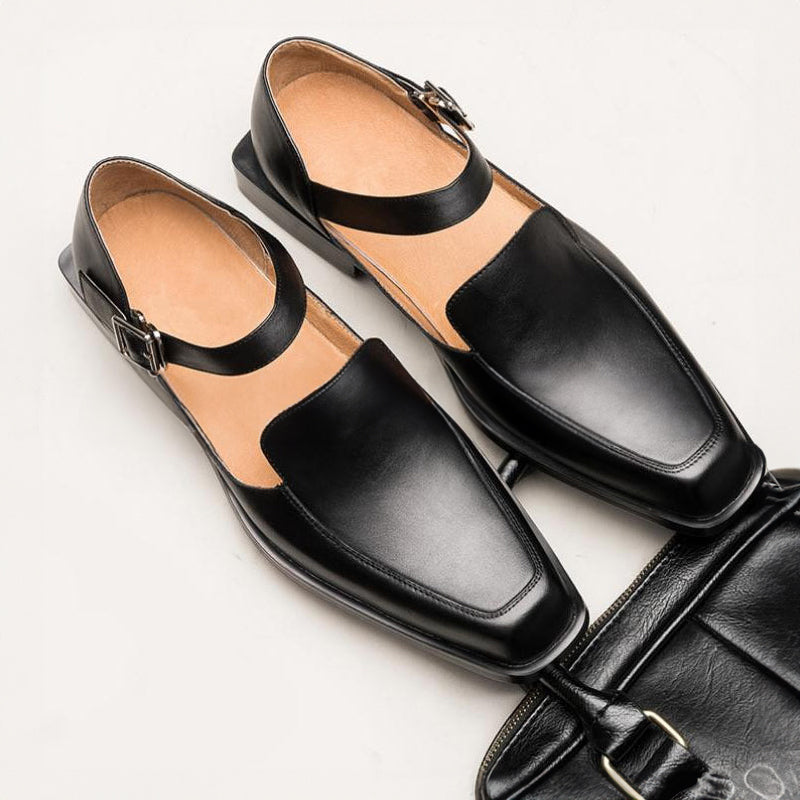 Oliver | Black Sandals