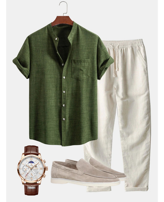 Old Money Outfit - Green