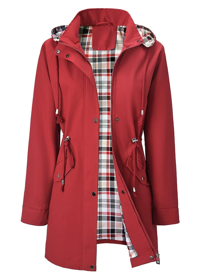 🔥Solid Color Casual Jackets, Waterproof and Windproof Jackets, Hooded Windbreakers