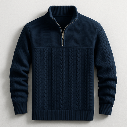 Marlowe Quarter-Zip Sweater
