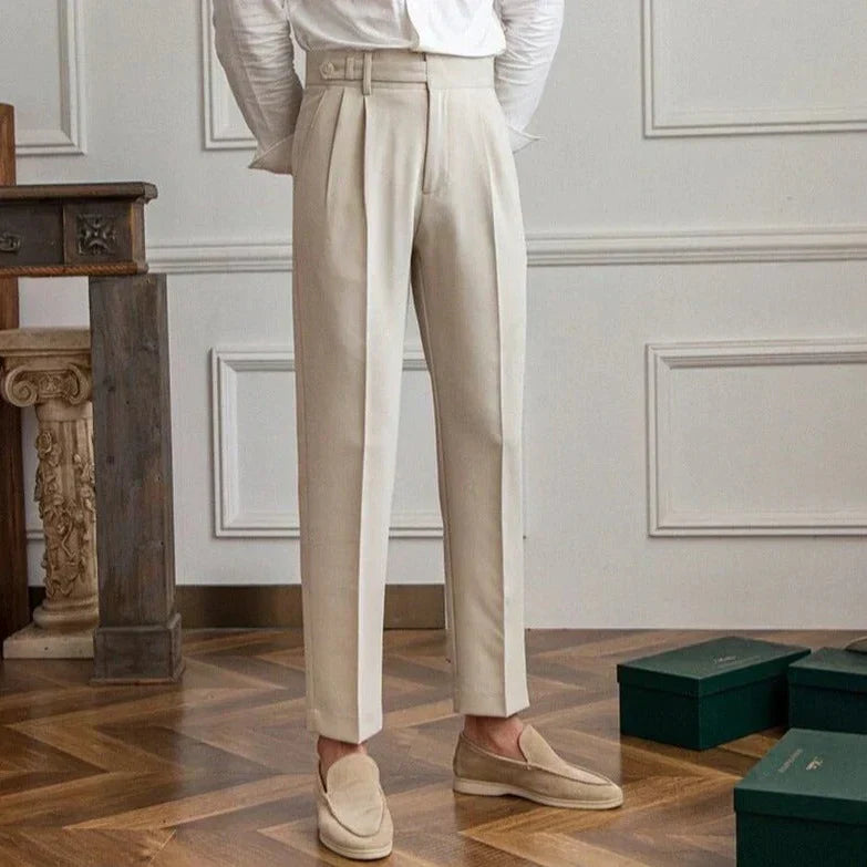 Old Money Adjustable Tailored Trousers