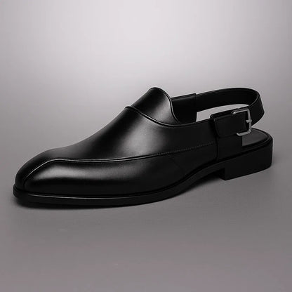 Cambridge Leather Cutout Loafers